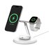 Belkin WIZ023VFWH Caricabatterie per dispositivi mobili Cuffie, Smartphone, Orologio intelligente Bianco USB Carica wireless Interno