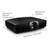 Benq W5800 Proiettore a raggio standard 2600 ANSI lumen DLP UHD 4K (3840x2160) Compatibilità 3D Nero