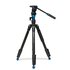 Benro Aero 2 treppiede Fotocamere digitali/film 3 gamba/gambe Nero