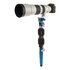 Benro MSD46C72 monopiede per fotocamera Fibra di carbonio Nero, Blu