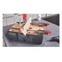 Bessey STC-S-MFT Morsetto a ginocchiera Nero, Rosso, Argento, Legno