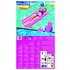 Bestway 44013 Galleggiante da piscina e da spiaggia Blu, Arancione, Trasparente, Giallo Vinile Materassino galleggiante