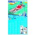 Bestway 44013 Galleggiante da piscina e da spiaggia Blu, Arancione, Trasparente, Giallo Vinile Materassino galleggiante