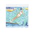 Bestway 44013 Galleggiante da piscina e da spiaggia Blu, Arancione, Trasparente, Giallo Vinile Materassino galleggiante
