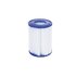 Bestway Piscina POWER STEEL Rettangolare Accessoriata 4,12 x 2,01 x 1,22 m Grigio