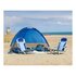 Brunner Spiaggina Bula Pieghevole con Braccioli Blu e Azzurro 0404148N