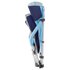Brunner Spiaggina Bula Pieghevole con Braccioli Blu e Azzurro 0404148N