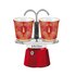 Bialetti 0004979 caffettiera manuale Moka Rosso