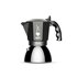 Bialetti Brikka Induction Moka Nero, Acciaio inossidabile