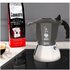 Bialetti Brikka Induction Moka Nero, Acciaio inossidabile