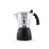 Bialetti Brikka Moka 0,1 L Nero, Acciaio inossidabile