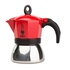 Bialetti Moka induction 0,24 L Rosso, Argento