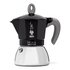 Bialetti Moka Induktion 1,4 L Nero, Argento