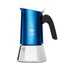 Bialetti Venus Moka 0,24 L Blu, Acciaio inossidabile