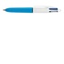 Bic 895958 penna a sfera Nero, Blu, Verde, Rosso Clip-on retractable ballpoint pen 12 pezzo(i)