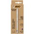 Bic Cristal Re'New, Penna Ricaricabile Blu a Sfera, Fusto in Metallo (Punta 1mm), Confezione 1 Penna + 2 Ricariche