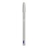 Bic Cristal Re'New, Penna Ricaricabile Blu a Sfera, Fusto in Metallo (Punta 1mm), Confezione 1 Penna + 2 Ricariche