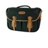 Billingham Borsa Hadley Pro Tela Nero/Bordi Cuoio marrone chiaro + finiture ottone