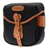 Billingham Hadley Digital Tela Nero/Bordi Cuoio marrone chiaro + finiture ottone