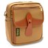Billingham Borsello Pola Tela Khaki/Bordi Cuoio marrone chiaro + finiture ottone