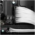 BitFenix Prolunga PCIe a 8 pin 45 cm - guaina bianca/nera