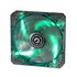 BitFenix Spectre Pro LED Green 140mm Dissipatore per Case 14 cm Verde, Trasparente