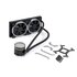 Bitspower Cyclops 240 Processore Raffreddatore di liquidi tutto in uno Nero, Argento 1 pz