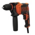 Black & Decker BEH710-QS Trapano 2800 Giri/min Nero, Arancione