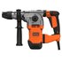 Black & Decker BEHS03K 900 Giri/min SDS-plus Nero, Arancione