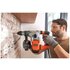 Black & Decker BEHS03K 900 Giri/min SDS-plus Nero, Arancione