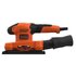 Black & Decker BEW220 Levigatrice orbitale 14000 Giri/min Nero, Arancione