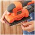 Black & Decker BEW220 Levigatrice orbitale 14000 Giri/min Nero, Arancione