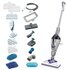 Black & Decker BHSM1615DSM Pulitore a Vapore Verticale 0,5 L 1600 W Porpora, Bianco