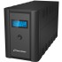 BlueWalker VI 1200 LCD/IEC A linea interattiva 1200VA 6AC outlet(s) Mini tower Nero