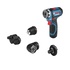 Bosch GSR 12V-15 FC Professional Senza chiave 600 g Nero, Blu