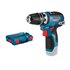 Bosch GSR 12V-35 FC Professional 1750 Giri/min Nero, Blu, Rosso, Argento
