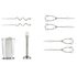 Bosch MFQ4075DE Sbattitore manuale 550 W Argento, Bianco