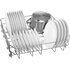 Bosch Serie 2 SMV2HVX02E Lavastoviglie da incasso a scomparsa totale 60 cm Classe D
