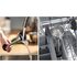 Bosch Serie 4 MSM4B623 frullatore 0,6 L Frullatore ad immersione 1000 W Antracite, Trasparente