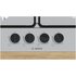 Bosch Serie 4 PGH6B5K80 piano cottura Acciaio inox Da incasso Gas 4 Fornello(i)