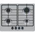 Bosch Serie 6 PGP6B5K80 piano cottura Acciaio inox Da incasso 58 cm Gas 4 Fornello(i)