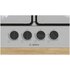 Bosch Serie 6 PGP6B5K80 piano cottura Acciaio inox Da incasso 58 cm Gas 4 Fornello(i)