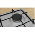 Bosch Serie 6 PGP6B5K80 piano cottura Acciaio inox Da incasso 58 cm Gas 4 Fornello(i)