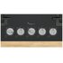 Bosch Serie 6 PPQ7A6I40 piano cottura Nero Da incasso 75.2 cm Gas 5 Fornello(i)