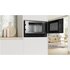 Bosch Serie 8 BFR7221B1 forno a microonde Nero Solo microonde Da incasso 21 L 900 W