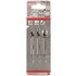 Bosch T 101 AO Lama per seghetto alternativo Acciaio al carbonio (HCS) 3 pz