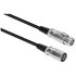 Boya Cavo audio 8mt XLR (3-pin) Nero, Argento