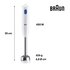 Braun MultiQuick 1 MQ10.2001M Frullatore per cottura 450 W Bianco