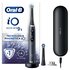 Braun Oral-B iO Spazzolino Elettrico Ricaricabile 9S Nero, 2 Testine, 1 Custodia Da Viaggio Ricaricabile