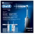 Braun Oral-B Smart 5000 + Oxyjet Adulto Spazzolino rotante-oscillante Blu, Bianco